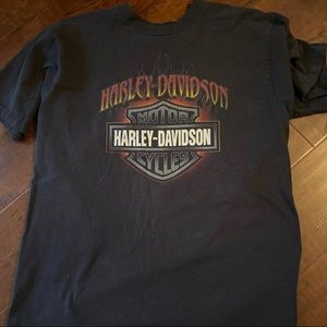 Harley Davidson t-shirt with flames